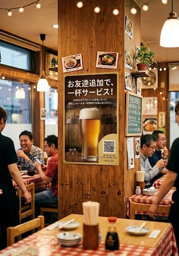 風景と同化したPOP改善後2